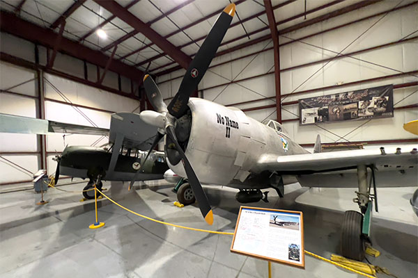 Republic YP-47M-1 Thunderbolt at Yanks Air Museum Chino California