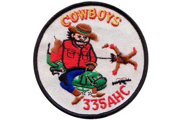 The Cowboys 335 AHC patch