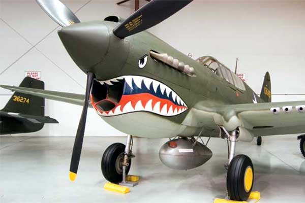 Curtiss P-40E-1 Warhawk