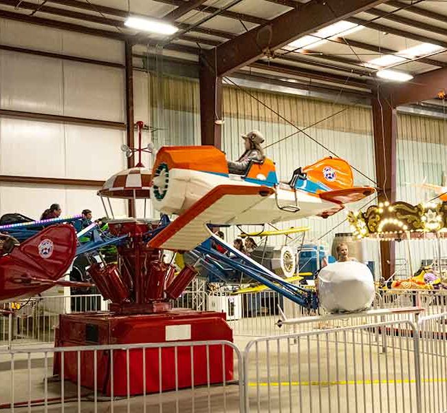 kids plane ride at Yanks Air Museum