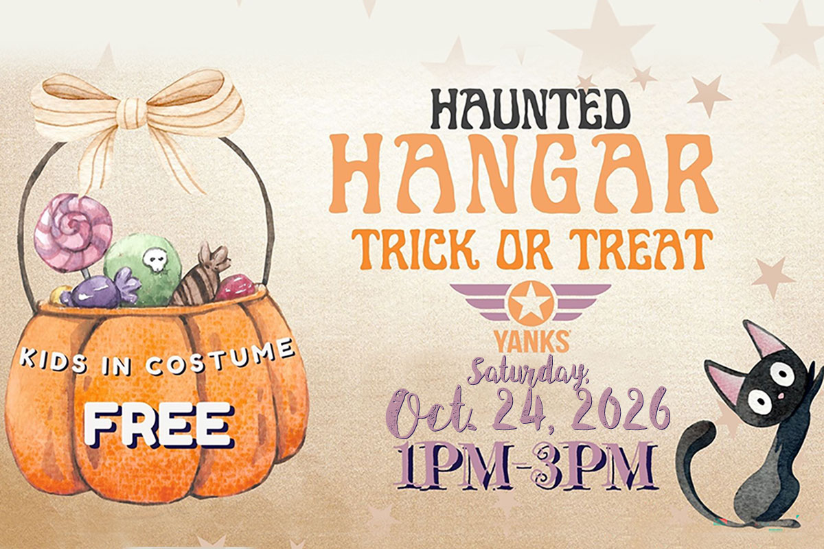 Halloween Hangar Trick or Treat event at Yanks Air Museum