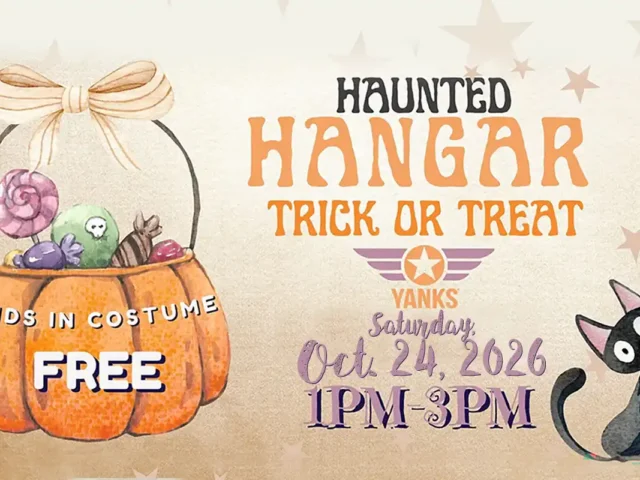 Haunted Hangar Trick or Treat at Yanks Air Museum