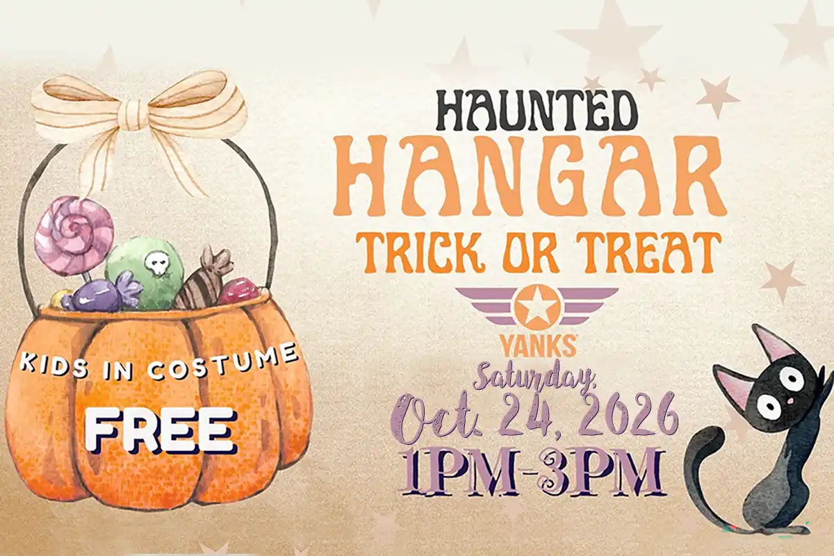 Haunted Hangar Trick or Treat at Yanks Air Museum