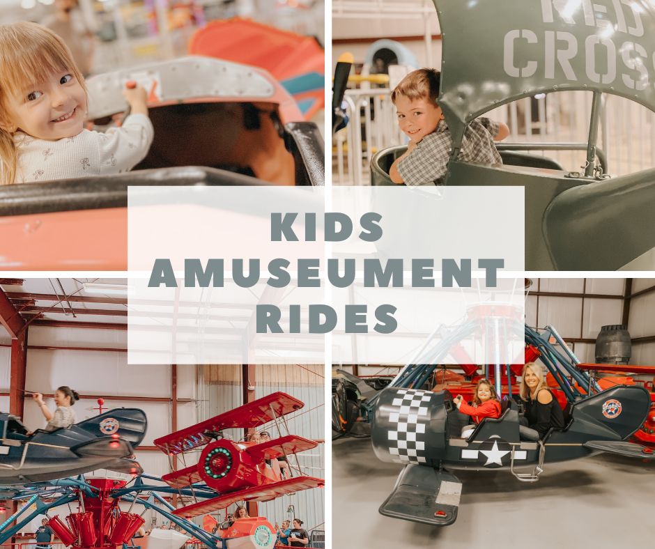 Kids Amusement Rides at Yanks Air Museum
