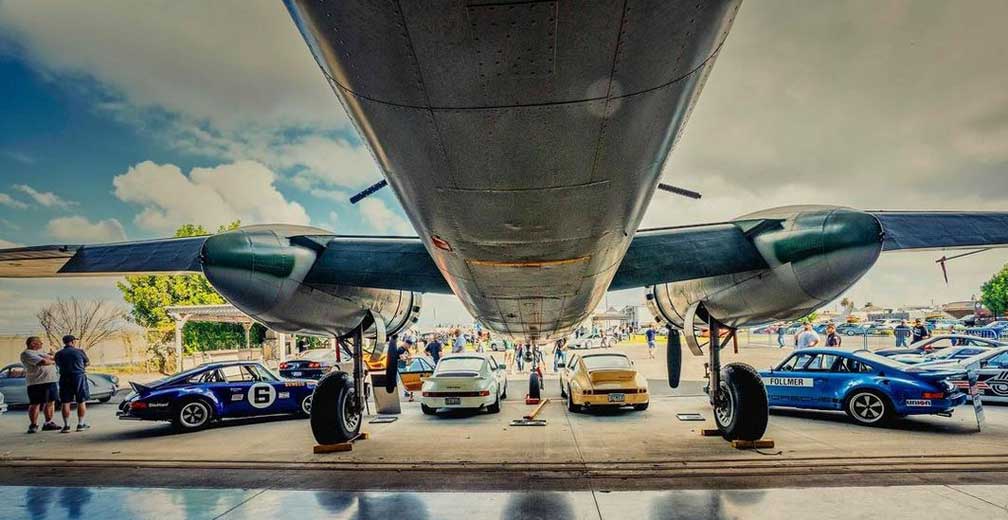 Cars In The Canyon at Yanks Air Museum