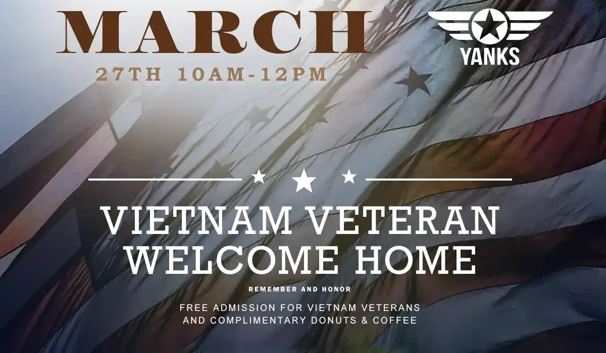 Vietnam Veteran Welcome Home Celebration at Yanks Air Museum