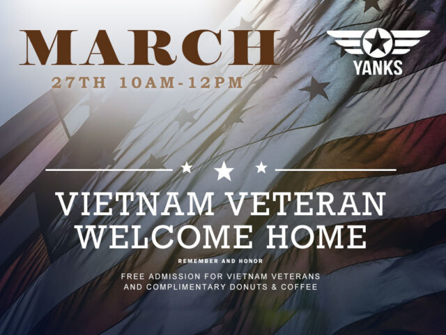 Vietnam Veteran Welcome Home - Remember and Honor - Saturday, March 27, 2027