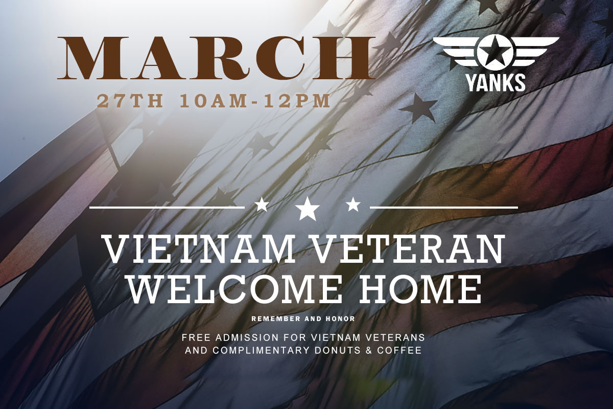 Vietnam Veteran Welcome Home - Remember and Honor - Saturday, March 27, 2027