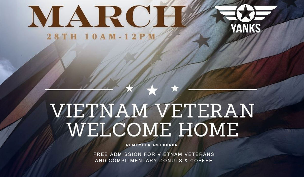 Vietnam Veteran Welcome Home - Remember and Honor - Saturday, March 28, 2026