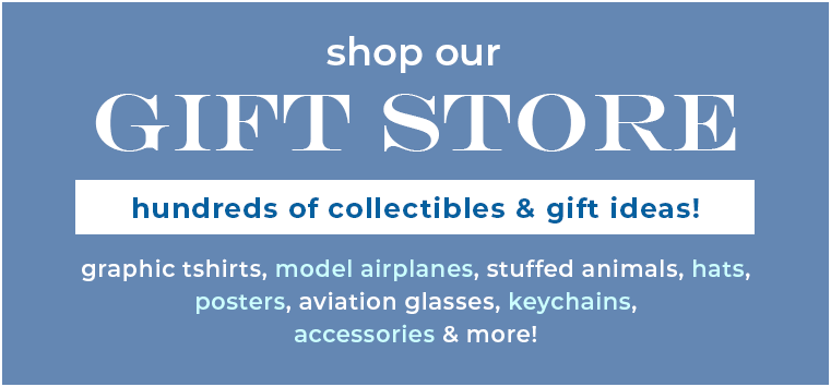shop our GIFT STORE at Yanks Air Museum