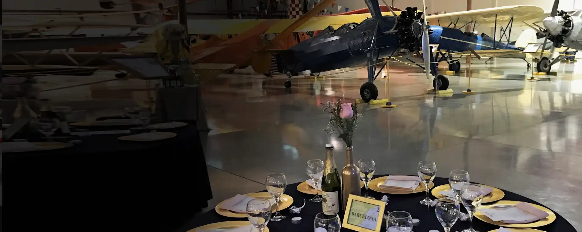Banquet at Yanks Air Museum