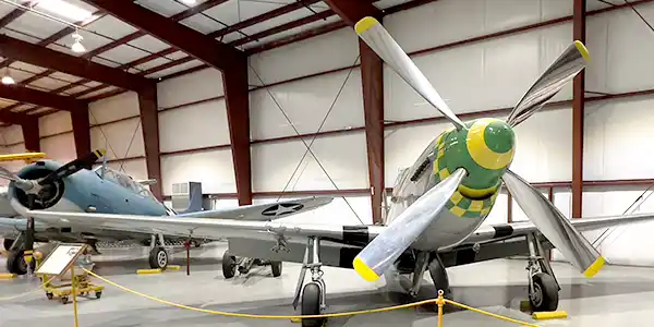 World War II collection at Yanks Air Museum