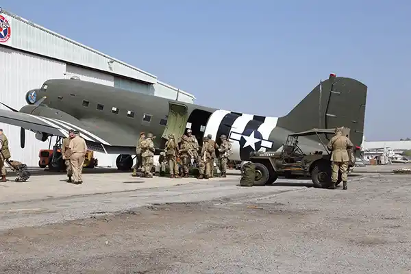 C-47 Skytrain history at Yanks Air Museum