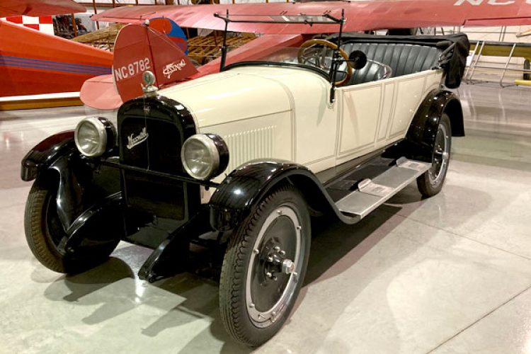 1922 Maxwell Touring Car at Yanks Air Museum