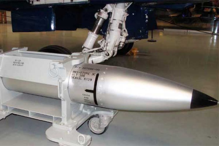 B-61 (B-36) Silver Bullet Thermonuclear Weapon at Yanks Air Museum