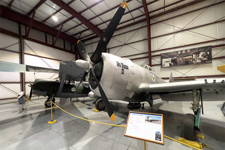 Republic YP-47M-1 Thunderbolt at Yanks Air Museum Chino California