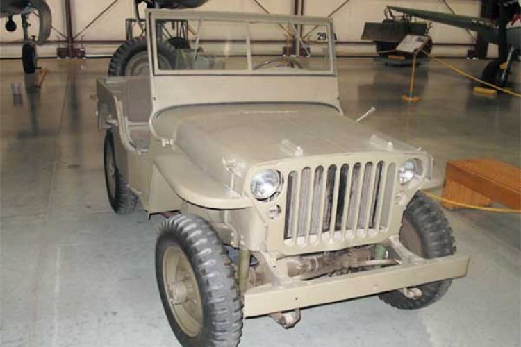US Army Jeep at Yanks Air Museum